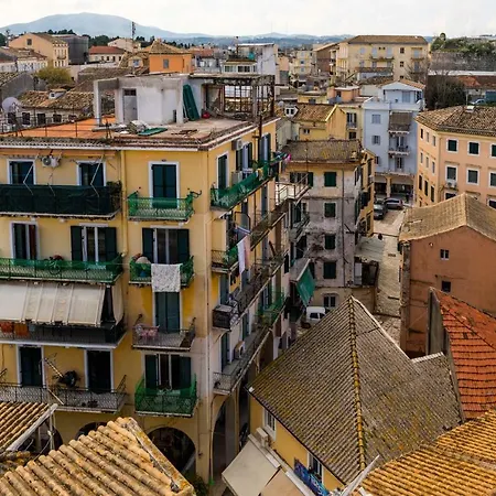 Tenedos Old Town View Corfu (city)
